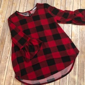 Buffalo Plaid Top